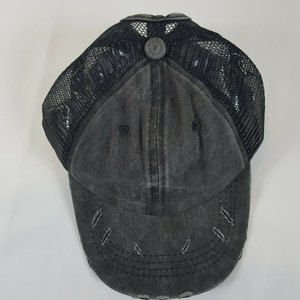 Ponytail Ladder Messy Buns Ponycaps Baseball Visor Cap Dad Hat